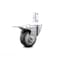 Service Caster 3.5 Inch Thermoplastic Rubber 3/4 Inch Square Stem Caster Total Lock Brake SCC SCC-SQTTL20S3514-TPRB-34 - alternate 2